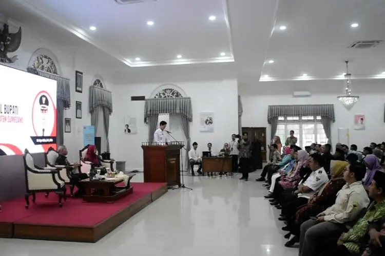 Wabup Fajar “NGOPI” Bareng KPK di Gedung Negara