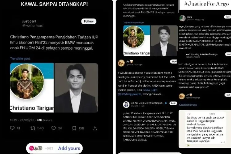 Orang Tua Pengemudi BMW yang Tabrak Mahasiswa UGM Disebut Punya 'Power', Ahmad Sahroni: Polisi Jangan Sampai Digembosi!