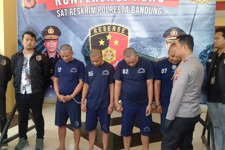 Polresta Bandung Ungkap Komplotan  Spesialis Pembobol Toko Lintas Provinsi di Pulau Jawa