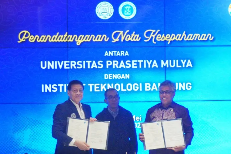 FOTO: ITB dan Universitas Prasetya Mulya Perkuat Kerja Sama di Bidang Pengembangan STEM