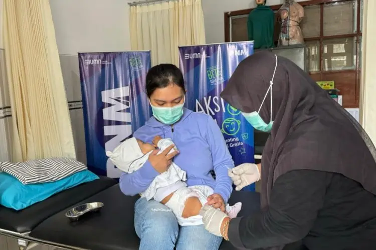 Aksi Nyata PNM Cegah Stunting dan Peduli Gizi di 8 Titik