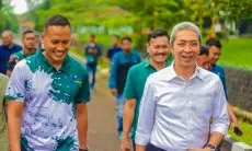 Dedie Tinjau Rencana Tempat Pembinaan Anak di Yonif 315/Garuda