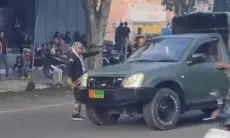 Viral! Mobil TNI Ditendang Anggota Ormas di Jalan Raya Magelang-Purworejo, Nyaris Picu Kericuhan