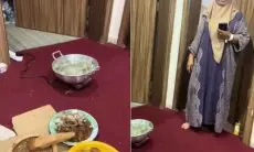 Waduh, Jemaah Haji dari Jepara Masak Sambal Terasi di Kamar Hotel, Aksinya Jadi Sorotan Netizen