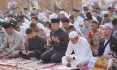 Polresta Bandung Gelar Sholat Idul Adha 1446 H