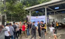 Polrestabes Bandung, Bagikan Seribu Lebih Daging Qurban
