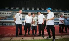 Farhan Pastikan Percepatan Evaluasi dan Perbaikan Rumput GBLA