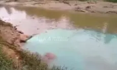 Air Sungai Citarum di Karawang Mendadak Biru, DLH Jabar Klaim Sudah Lakukan Identifikasi