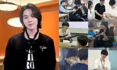 Tidak hanya Berdonasi, Suga BTS juga jadi Relawan dan Mengajarkan Musik pada Anak-anak
