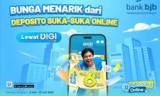 Bunga Hingga 6%, Deposito Online bjb SiSuka Solusi Cerdas Investasi 