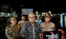 Pemkot Bandung dan Forkopimda Gelar Patroli Libatkan 600 Personel Gabungan