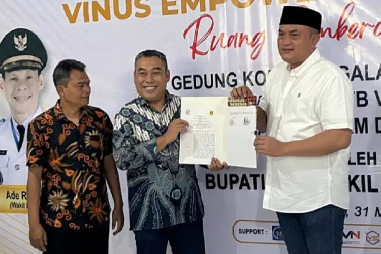Rudy Susmanto Resmikan Gedung VES, Tempat Lahirnya Generasi Muda yang Kreatif, Mandiri dan Solutif