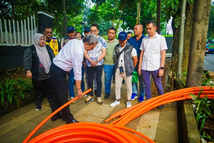 Wali Kota Minta Apjatel Pertimbangkan Keselamatan Pengguna Jalan dalam Proses Penataan Kabel