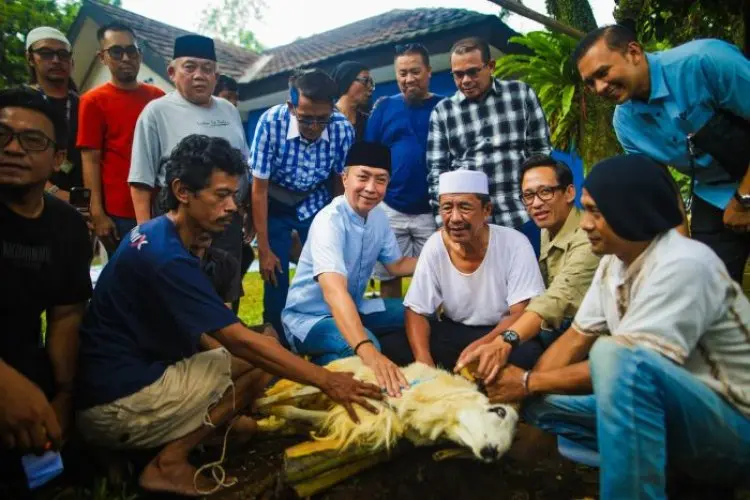 Wujudkan Sinergi, Pemkot Bogor dan PWI Salurkan Hewan Kurban untuk Warga