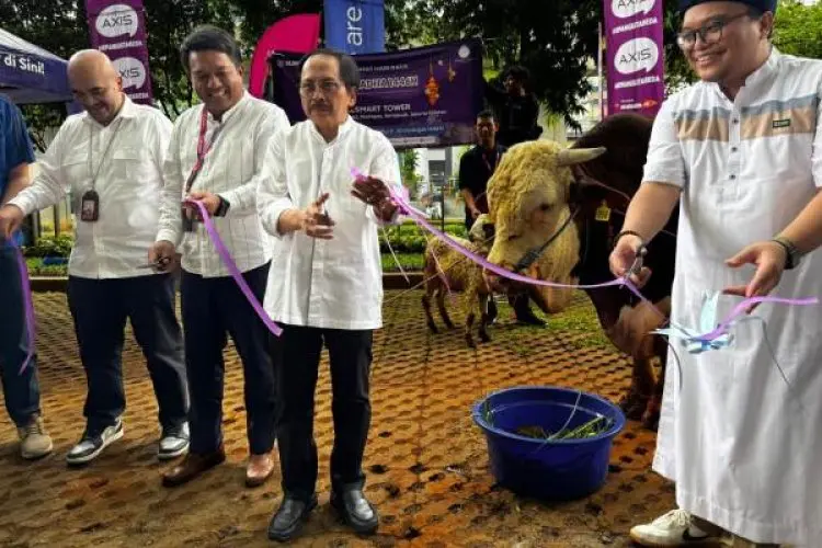 Rayakan Idul Adha 1446 H, XLSMART Salurkan Hewan Kurban untuk Masyarakat