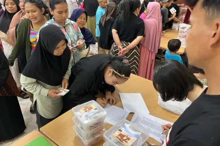 Iduladha 1446 H, Pegadaian Jabar Potong 6 Ekor Sapi dan 57 Ekor Domba