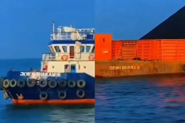 Heboh Kapal Pengangkut Nikel Bertuliskan Dewi Iriana dan JKW Mahakam di Raja Ampat, Milik Siapa?