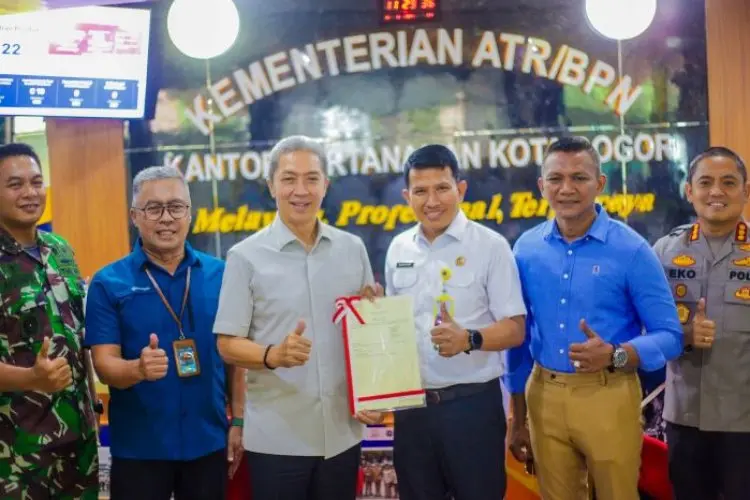 Pemkot Terima Sertifikat Aset Tanah, Wali Kota Apresiasi Kinerja Kantor Pertanahan