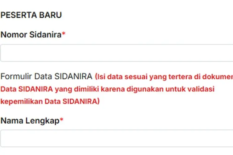 Apa Itu Nomor Sidanira? Ini Penjelasan untuk Pengajuan Akun SPMB Jakarta 2025
