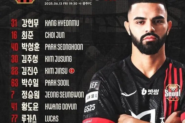 Hasil Gwangju vs FC Seoul 1-3, Pemain Bintang Ini Cetak Satu Gol dan Sumbang Satu Assist