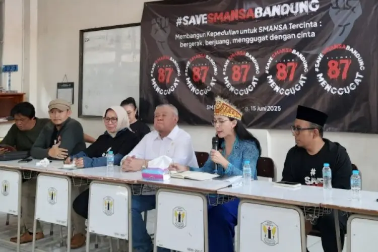 Dukung Aksi 87 Menggugat, #SaveSMANSABandung, Oneng: Negara Tidak Boleh Kalah!
