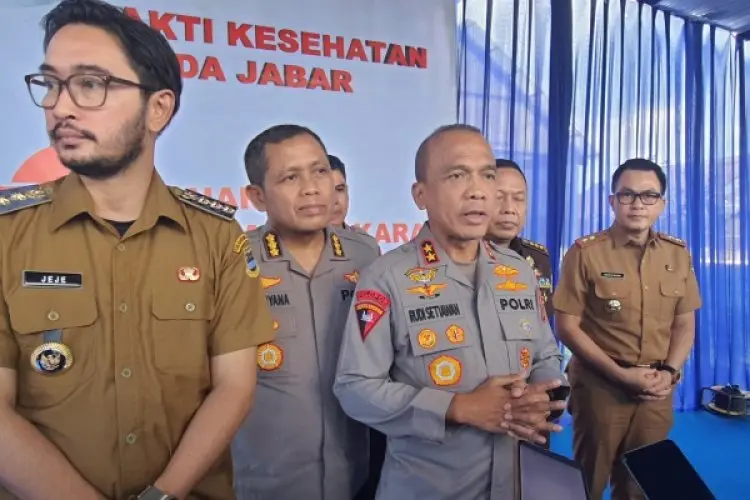Polda Jabar Pilih Desa Cikole untuk Kegiatan Bakti Kesehatan dalam Rangka HUT Bhayangkara ke-79 