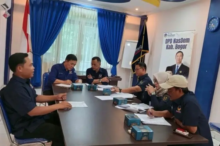 NasDem Kabupaten Bogor Gercep Benahi Struktur, Puluhan Calon Ketua DPC Ikuti Seleksi