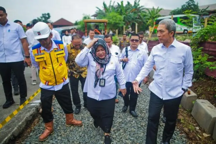 Dedie-Jenal Kawal Langsung Persiapan Operasional Pasar Jambu Dua dan Gembrong Sukasari 