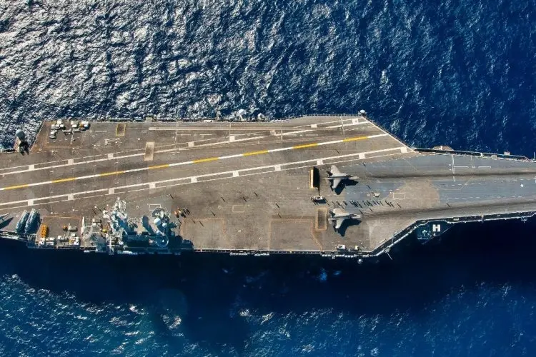 Tiba-Tiba Hilang Sinyal, Kapal Induk AS USS Nimitz Diduga Menuju Wilayah Panas Iran-Israel