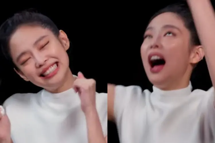 Kekacauan Jennie BLACKPINK di Acara 'Hot Ones' Viral, Berkeringan hingga Menangis??