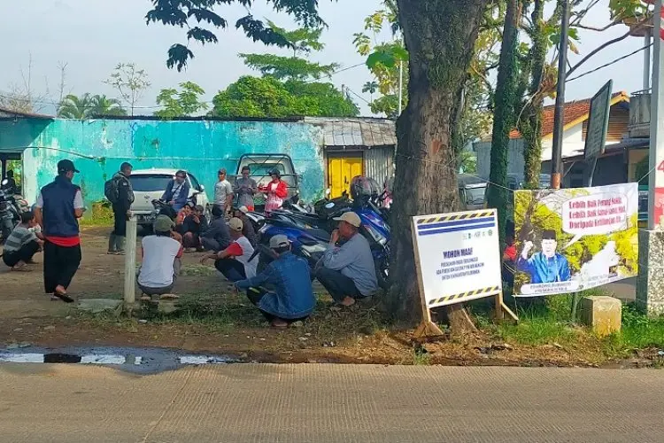 Para Ketua Poktan di Kecamatan Pacet Menolak Pipanisasi Air Sungai Citarum oleh Perumda Tirta Raharja