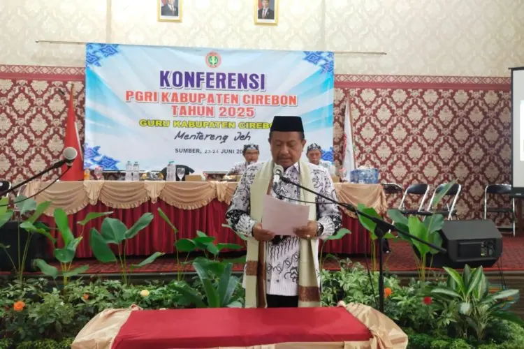  Kadisdik Terpilih Jadi Ketua PGRI Kabupaten Cirebon