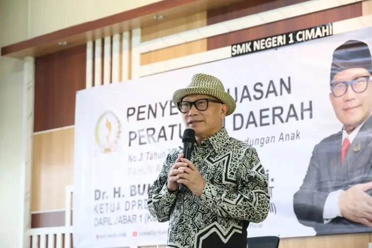 Ketua DPRD Jabar Buky Wibawa Karya Guna Terus Bergerak Gencarkan Sosialisasi Perda Perlindungan Anak