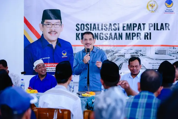 Anggota MPR Ini Cerdaskan Rakyat Pentingnya Partisipasi Warga dalam Demokrasi