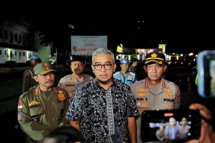 Pemkot Bandung dan Forkopimda Gelar Patroli Libatkan 600 Personel Gabungan