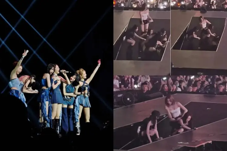Buat Para Member dan Penggemar Panik, Panggung BABYMONSTER Tiba-tiba Runtuh saat Konser