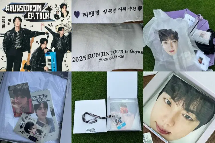 Jin BTS Beri Hadiah yang Bermanfaat untuk Semua Penggemar yang Datang ke Konser Solonya