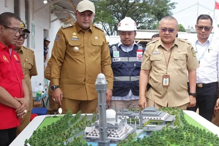 Optimistis Pembangunan Masjid Raya Pakansari Cibinong Tuntas dan Bagus, Rudy Susmanto Usahakan Bakal Diresmikan Presiden Prabowo Subianto
