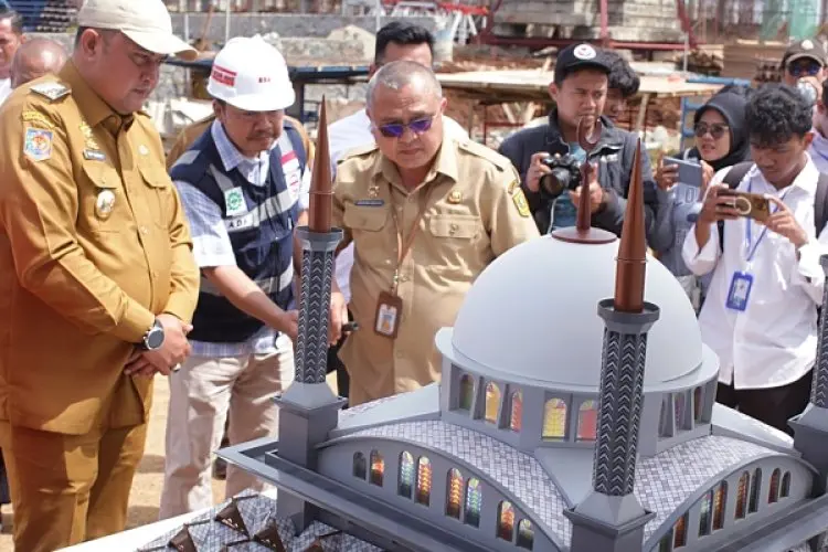 Janji Bangun Masjid Raya Pakansari Cibinong Rampung Sebelum Tenggat Waktu, Ini Langkah PT Mega Bintang Abadi