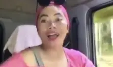 Live di FB Pro Sambil Nyetir, Truk Konten Kreator Sithik Tarjikan Alami Kecelakaan di Jalur Santigi
