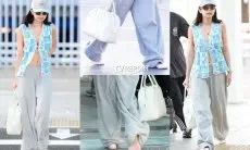 Sebentar lagi jadi Trend Baru, Keberangkatan Jennie BLACKPINK di Bandara Viral dengan Sepatu Unik