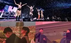 Setelah J-Hope di Korea, RM dan Suga BTS Nonton Konser BLACKPINK 'DEADLINE' di LA