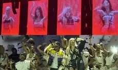 Bruno Mars jadi Tamu Kejutan di Konser BLACKPINK, Bawakan 'APT' saat Panggung Solo Rose