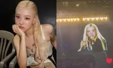 Rose Menyindir Mantannya di Hubungan Masalalu Selama Konser BLACKPINK di LA??