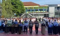 MPLS SMKN 4 Bandung, Polisi Beri Edukasi Keselamatan Lalu Lintas