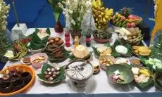 Menelisik Makna Dibalik Sesajen dan Sastra Jendra Rahayu Ningrat dalam Tradisi Tanggap Warsa 1 Sura 1959 Saka Indonesia di Desa Sariwangi 