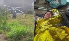 Kronologi Pendaki Asal Swiss Jatuh di Rinjani hingga Dievakuasi dengan Helikopter