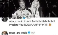 Hutang Bruno Mars Dibantu Dibayar oleh Rose BLACKPINK: Hampir Lunas