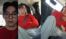 Buat Penggemar Khawatir, V BTS Tidak Sengaja Perlihatkan Area Sensitif saat Live di Mobil
