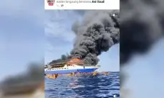 Kesaksian Penumpang KM Barcelona 5, Nekat Lompat ke Laut Saat Kapal Terbakar